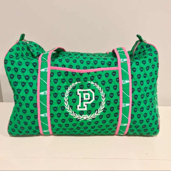 PINK Victoria's Secret Bags Vintage Vs Pink Varsity Jet Set Crest